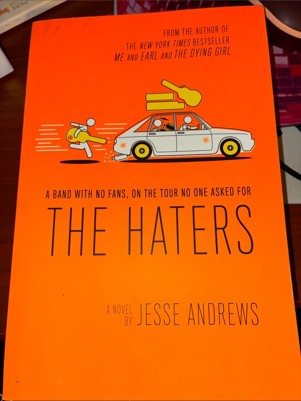 The Haters Orange Paperback by Jesse Andrew’s